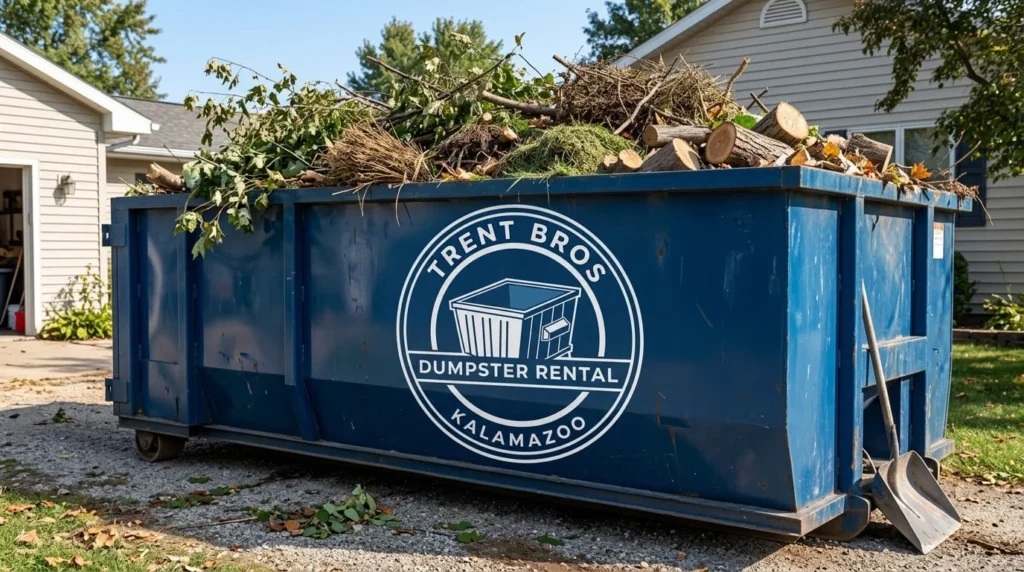 Yard Waste Dumpster Rental Kalamazoo-img